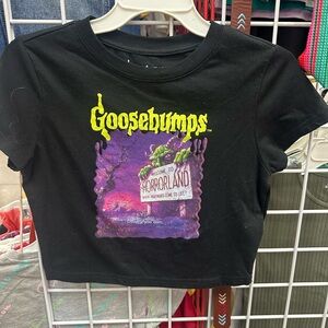 Goosebumps Black Graphic Tee